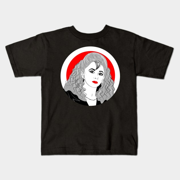 Irene Kids T-Shirt by OneLittleCrow